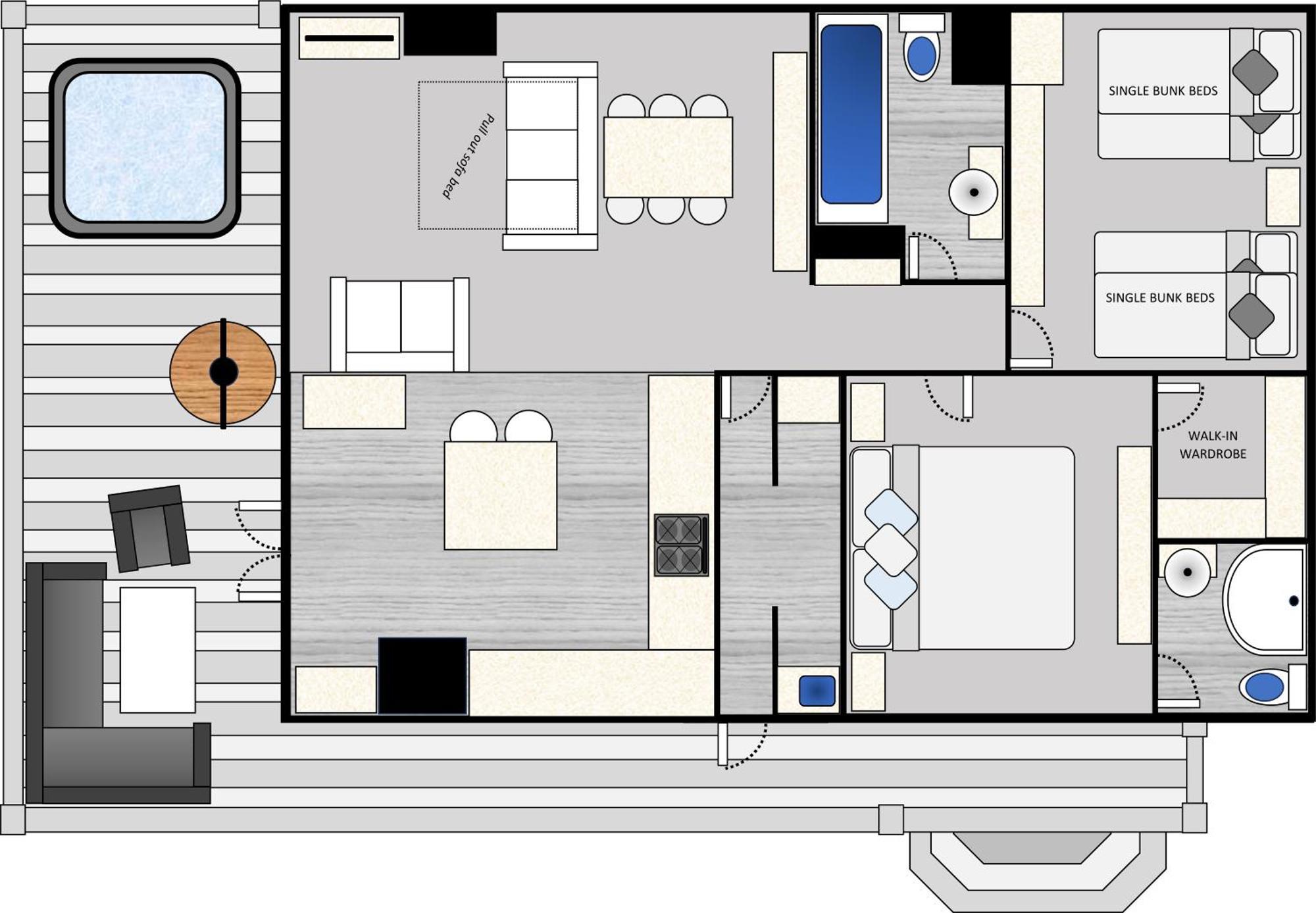 Golden Anchor - The Oakland Lodge - Coastal Caravan Breaks Chapel Saint Leonards Exterior foto